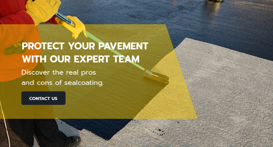 contact the paving lady for sealcoating